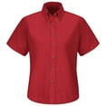 thumbnail image 2 of Red Kap Women's Short Sleeve Poplin Dress Shirt, 2 of 4