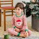 thumbnail image 3 of Conjunto de ropa interior para niños, suéter de algodón puro para niños y niñas, ropa para el hogar, regalo de Navidad, otoño e invierno, novedad de 2020, 3 of 4