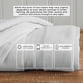 thumbnail image 5 of Great Bay Home Cotton Premium Plush 6 Piece Towel Set, White, 5 of 7