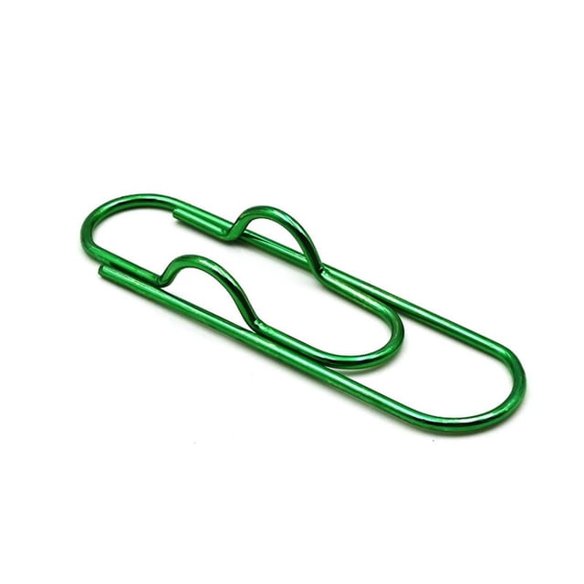 Feltree Paper Clip-Paperclip Bookmarks Metal Pen Clip, Paper Clip Clip, Fixed Pen Clip, Notebook