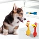 thumbnail image 3 of Greeniant Juguete interactivo para perros y gatos, duradero y fácil de limpiar, juguetes para masticar para perros, juguetes para masticar Suministros para perros pollo amarillo, 3 of 6