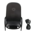 thumbnail image 1 of Cargador inalámbrico para sillón, cargador de carga rápida de 15W para ISO para teléfono móvil Android, negro, ajustable, 1 of 5