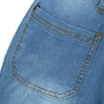 thumbnail image 5 of AWXNJUX Plus Size Jeans for Women Women Flare Jeans Mid Waist Bell Jeans Stretch Slim Pants Length Jeans Jeans Jeans Plus Size for Women Pants for Women Trendy(Blue,XL), 5 of 6