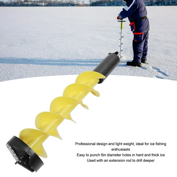 Fyydes Electric Ice Auger For Fishing Electric Nylon Corless With Positioning Drill For Enthusiasts