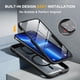 thumbnail image 3 of Funda para teléfono Miracase Glass con protector de pantalla para iPhone 13 Pro Max, 3 of 7