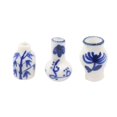 thumbnail image 1 of 3 Pieces 1:12 Dollhouse Ceramic Mini Vase Vessel Models Collection Home Decor Delicate Craft Photography Props Chinese Style For Pots Garden Sunnimix Jarrones de casa de muñecas, 1 of 8