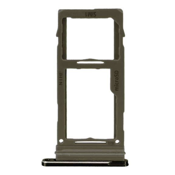 Restored Replacement Single Sim Card + Micro SD Card Tray For Samsung Galaxy Note 20 Ultra 5G (SM-N986U) - Mystic Black (Refurbished)