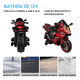 thumbnail image 3 of Moto Montable para Niños Electrica The Baby Shop - 628 Luz LED 12V Rojo -, 3 of 7
