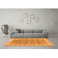 thumbnail image 3 of Ahgly Company Machine Washable Indoor Rectangle Abstract Orange Modern Area Rugs, 5' x 8', 3 of 4