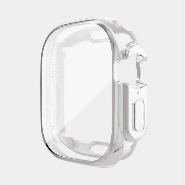 LEIXIUER (Single pack 3 Black) Compatible for Apple Watch Ultra 49mm Soft Watch Case All Around Shockproof TPU Protective Cover Bumper Lightweight and Shock Absorbent for Apple Watch Ultra 49mm