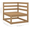 thumbnail image 4 of vidaXL 12 Piece Garden Lounge Set Solid Pinewood, 4 of 4