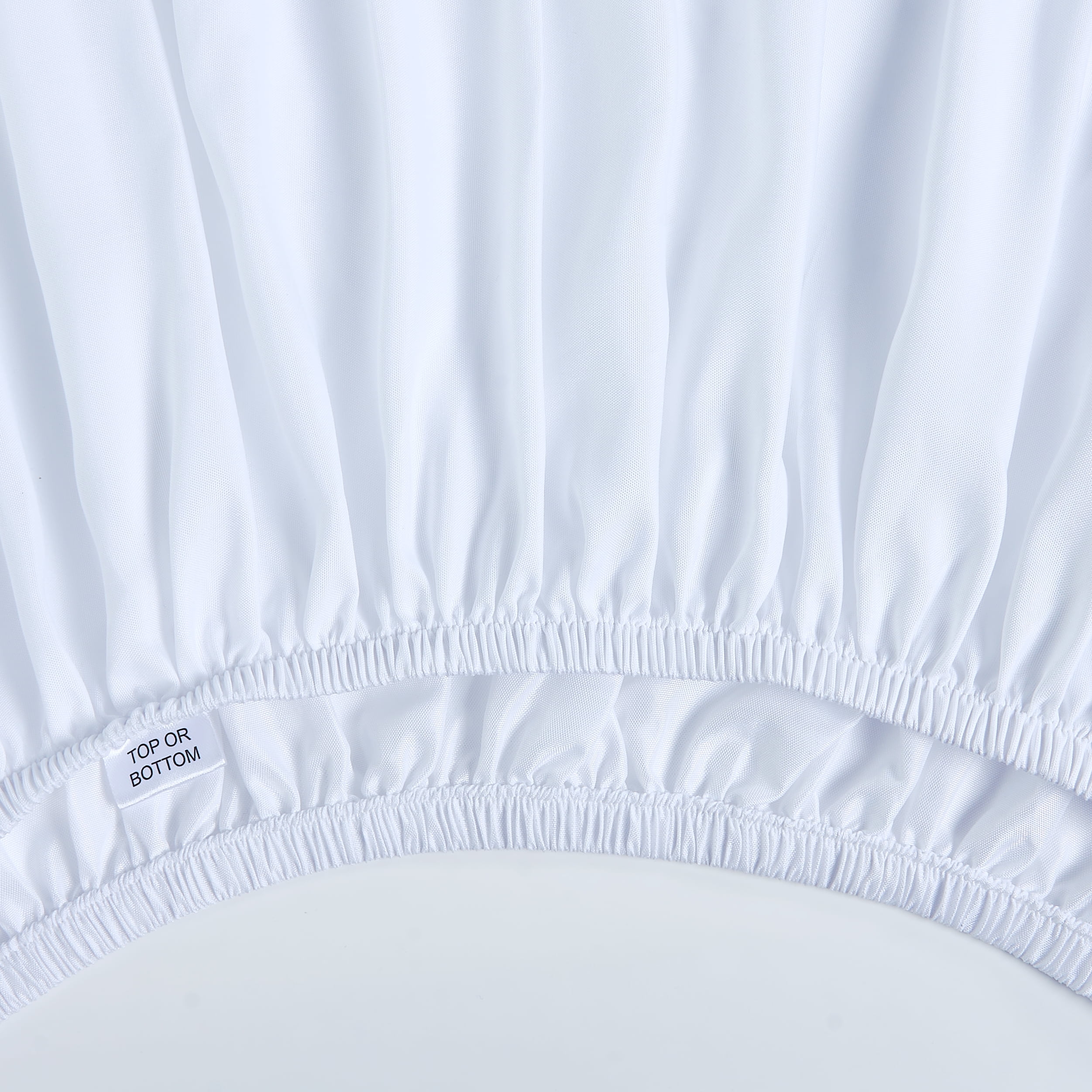 Mainstays Basic Value Microfiber Bed Sheet Set, Arctic White, Twin, 3 Piece
