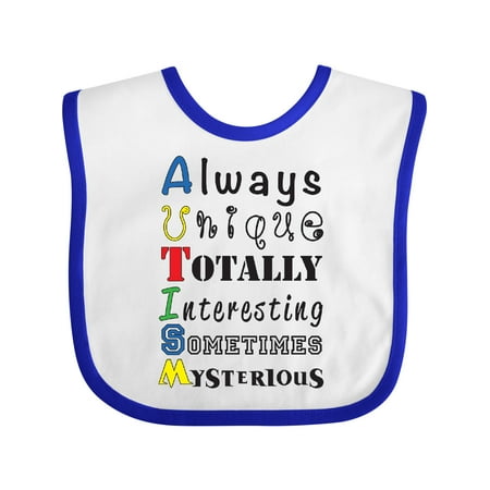 

Inktastic AUTISM Gift Baby Boy or Baby Girl Bib