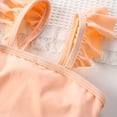 thumbnail image 6 of lnmuld Toddler Girls Ruffle Skirt Swimsuit, Summer Swimwear for Kids Size:18-24 Months, 6 of 8