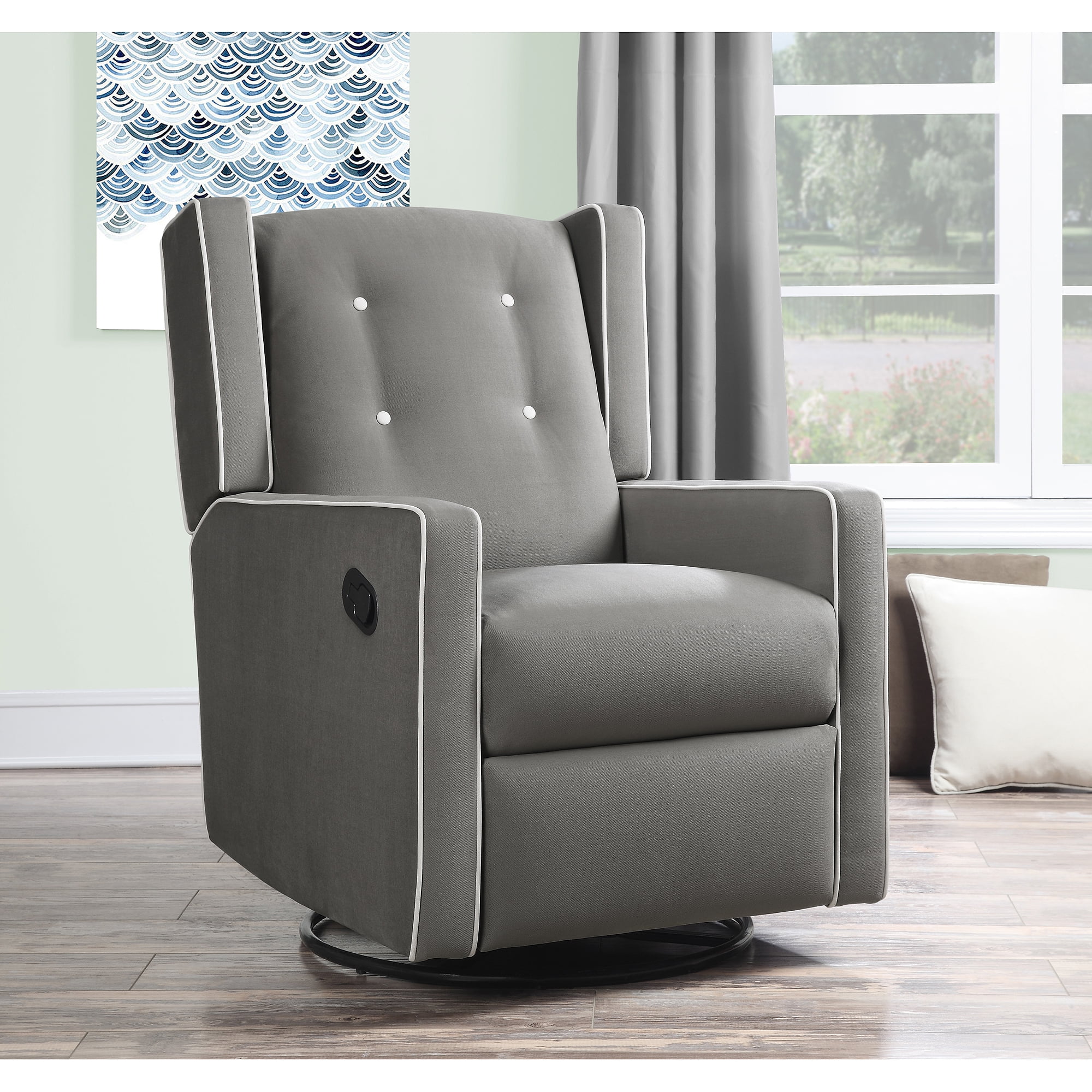 baby relax swivel glider and ottoman