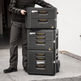 thumbnail image 5 of ToughBuilt StackTech 3-Drawer Rolling Locking Box, Portable Tool Storage & Organizer, 5 of 6