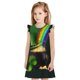 thumbnail image 1 of Fotbe St. Patrick's Day4 Vestido de Dormir para Niñas de 3 a 10 Años, Mangas Cortas, Estilo Princesa, Pijama Camisón con Mangas Voladas-Medium, 1 of 6