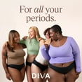 thumbnail image 7 of DIVA Reusable Period Underwear - Black Bikini XS-S + DIVA Disc Bundle, 7 of 7