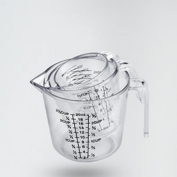 CRAFTHROU High Temperature Resistance Measuring Cup 300ml 1Pcs
