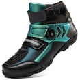 thumbnail image 6 of Men's and women's all-season motorcycle riding boots and motorcycle shoes,Black and blue,41, 6 of 11