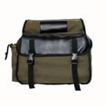 thumbnail image 2 of Estbridge 1pc Heavy-Duty Bicycle Rear Rack Bag - High Quality Cycling Commuter pack with Adjustable Mounting System  Spacious Rear Bike Rack Bag for Mountain  Road  Hybrid - Compatible wi, 2 of 6
