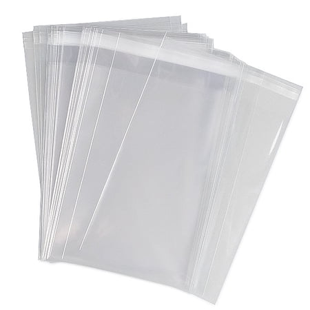 Lip & Tape Self Sealing Bags 12-1/2" X 12 1/2" | Quantity: 500 by Paper Mart