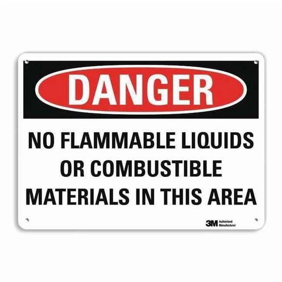 Lyle Danger Sign,10 in x 14 in,Aluminum U3-1820-RA_14X10