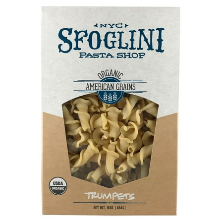 Sfoglini Organic Trumpets Pasta, Shelf-Stable, 16 oz Box