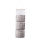 thumbnail image 1 of Laklulu Bolsa de almacenamiento con tres bolsillos, bolsa para colgar, armario, colgar en la pared del hogar, 1 of 5
