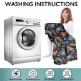thumbnail image 6 of Wearable Oversized Blanket,Multicolor Controllers Games Text Black Pattern Wearable Blanket Hoodie for Adults,Cozy Hooded Blankets with Super Pockets,Super Warm Fuzzy Pullover for Women & Men, 6 of 6