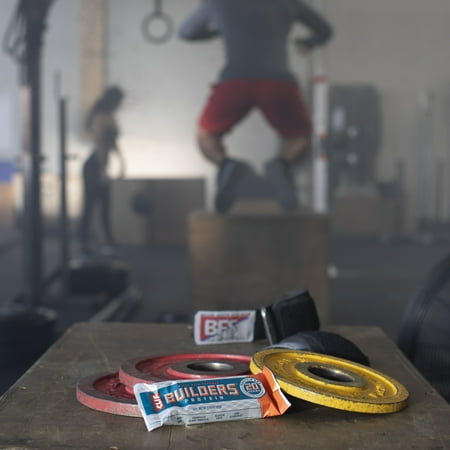 CLIF BUILDERS Protein Bars, Chocolate Peanut Butter Flavor, Gluten Free Bars, 12ct