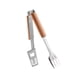thumbnail image 3 of Pinza para barbacoa con tapa para alimentos, fácil de agarrar, con espátulas, tenedor, pinzas multifuncionales para alimentos para barbacoa, espátulas, 3 of 9