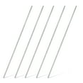 thumbnail image 1 of 5pcs 316 Stainless Steel Round Rod Bar, 3x200mm Silver Solid Shaft Rods, 1 of 6