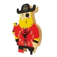 thumbnail image 2 of Sterling & Noble Indoor Pirate Shaped Analog Pendulum Wall/Tabletop Clock, 2 of 3