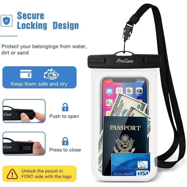 ProCase Pochette Imperm able Universelle Sac tanche pour