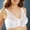 White, variant on Ozmmyan Wirefree Bras for Women ,Plus Size Front Closure Lace Bra Wirefreee Extra-Elastic Bra Active Yoga Sports Bras 34B/C-50B/C, Summer