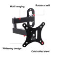 thumbnail image 5 of TV Wall Bracket TV Wall Bracket Rotates Monitor TV Wall Mount for 14-27 Inch TV Computer, 5 of 11