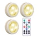 thumbnail image 1 of 3 piezas debajo de iluminación del pequeña sa RGB inalámbrico LED Puck luces accesorios de iluminación para escalera armario Dorado Colco Debajo de la luz del gabinete, 1 of 8