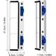 thumbnail image 4 of Cubierta de Repuesto Cepillo Principal para ECOVACS DEEBOT X2 Omni, X2 Combo - Accesorio para aspiradora Deebot X2 Omni, X2 Combo, 4 of 5