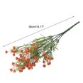 thumbnail image 6 of Cheers.US Artificial Flower Plant Faux Flower for Decoration Home Garden Porch Window Box Babys Breath Silk Fake Bush Flowers Bouquet Floral Arrangement Home Wedding Party Decorations, 6 of 9