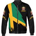 thumbnail image 2 of Lotusprinthandmade Personalized Jamaica All-over Print Bomber Jacket S-5XL Multicolor, 2 of 5