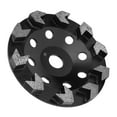 thumbnail image 4 of Rueda de moliDa de diamantes, rueda de moliDa de diamantes de 150 mm de rueda de 150 mm de rueda de lijado hormigón Buen Durabilidad negra de uso de diamantes de uso negro, 4 of 7