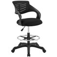 thumbnail image 1 of Modway Drafting Chair Office, Tall, Adjustable for Standing Desk, Black, 1 of 5
