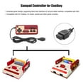 thumbnail image 4 of Controlador de Gamepad con mango de jugador de juego de máquina roja y blanca de TV de 8 bits con cable, 4 of 5