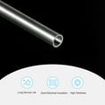 thumbnail image 3 of Plastic Pipe Rigid Tube Clear 0.16"(4mm) ID 0.2"(5mm) OD 6" (150mm) for Lighting, Water Plumbing, Pack of 3, 3 of 6