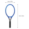thumbnail image 2 of KAKOWELY 6 Set Mini Tennis Racket Keychain Decorative Accessory Blue Sports Equipment Representation, 2 of 8