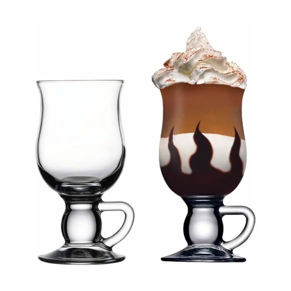 Tazas Vidrio Templado Capuchino 270ml 12