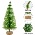 thumbnail image 4 of Juego de bricolaje Zhivalor de 10 árboles de Navidad artificiales miniatura verde altura 4,5 cm, 4 of 5