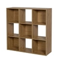 thumbnail image 2 of Mueble Organizador de 9 Cubos Madik Multiusos Café Nuez, 2 of 5