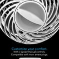 thumbnail image 6 of Vornado Pivot Personal Air Circulator Clip-on Fan with Multi-Surface Mount, White, 10 in, New, 6 of 9